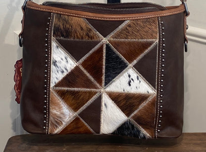 TRINITY RANCH GENUINE LEATHER HAIR ON COWHIDE