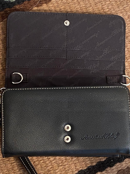 AMERICAN BLING CLUTCH