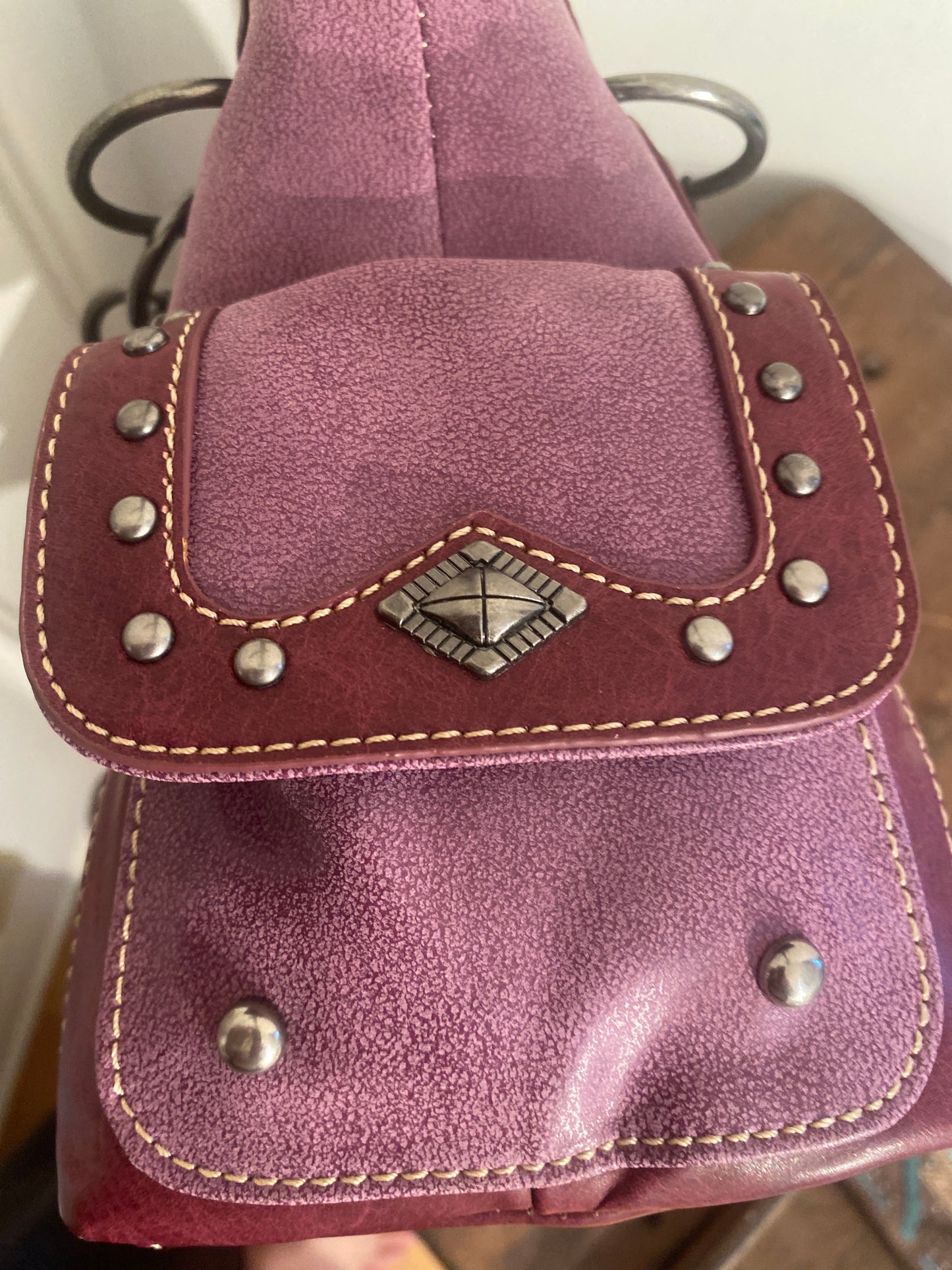 MONTANA WEST STUDDED CONCEALED CARRY SATCHEL COLLECTION