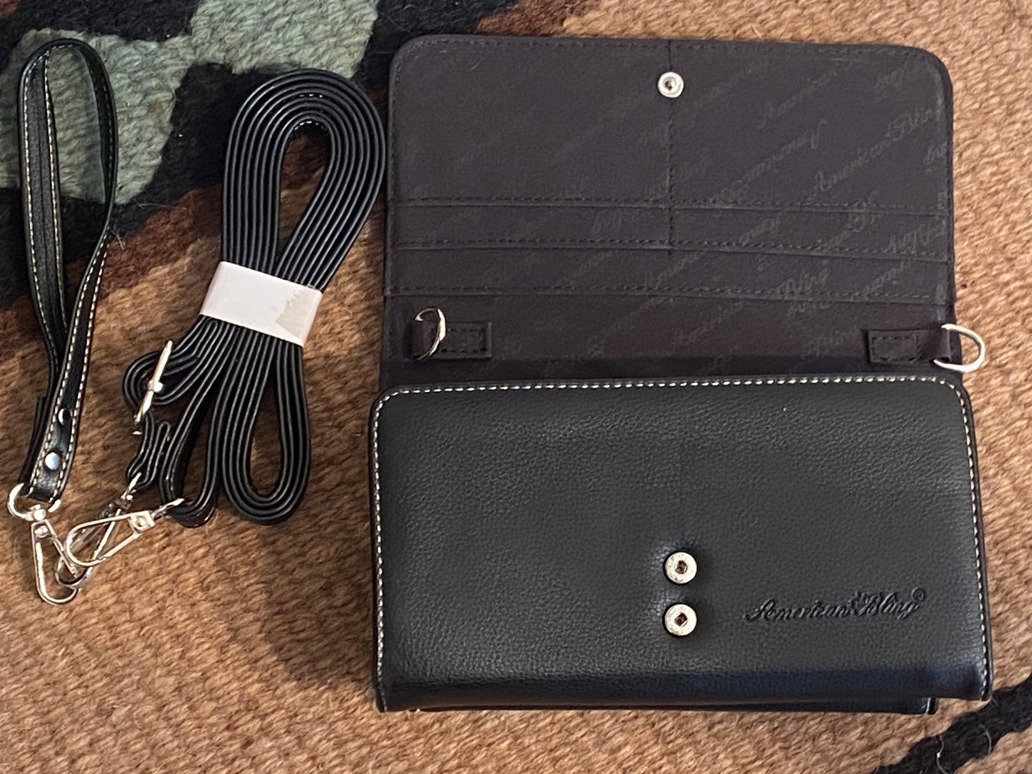 AMERICAN BLING CLUTCH